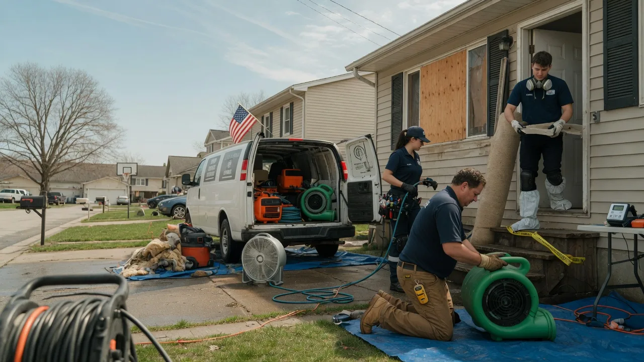 Water Damage Restoration in Guysville, OH near me